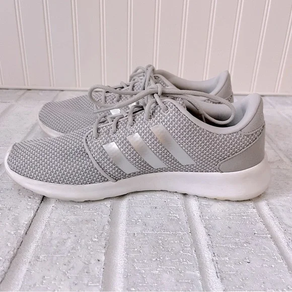 Adidas Cloudfoam QT Racer in Light Granite - Picture 7 of 13